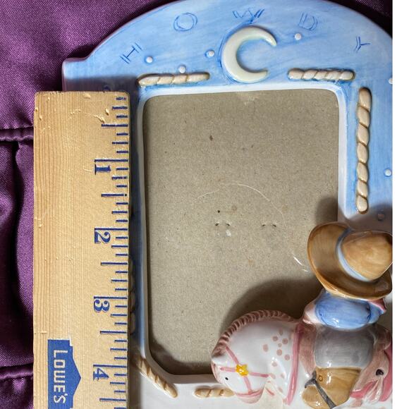 Cowboy Western Photo Frames Child 3D Cowboy Boot Lasso Horse Cactus Howdy - Picture 9 of 11